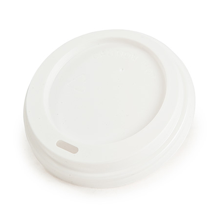 Hot Cup Lid, White, 10-16oz