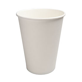 Single Walled Bio Hot Cup, Plain, 12oz / 360ml