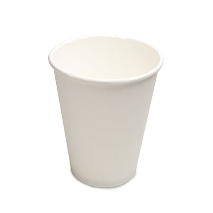 Single Walled Bio Hot Cup, Plain, 8oz / 240ml