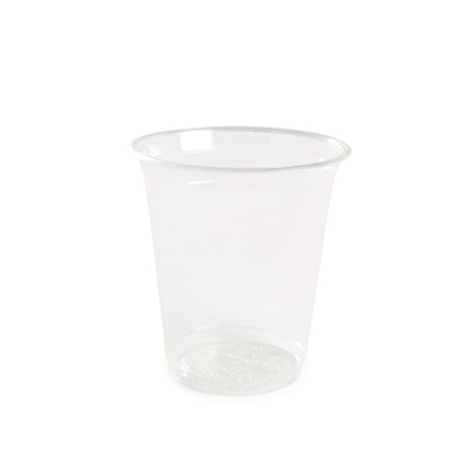 Bio-plastic cup, plain, 7oz / 200ml
