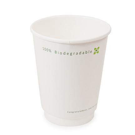 Double walled bio hot cup, Print, 12oz / 360ml